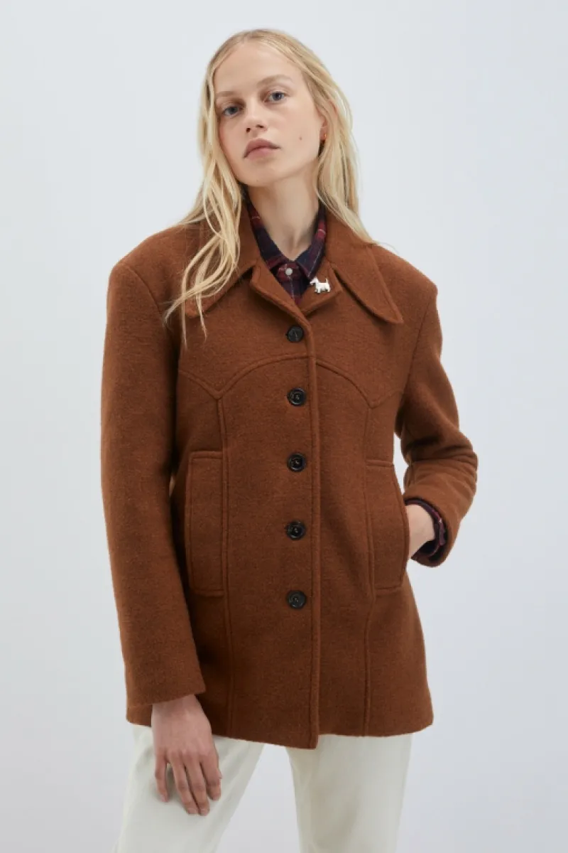 blazer_yellowstone_old_glory_2.webp Roy Rogers Capispalla>Blazer Yellowstone Old Glory MARRONE