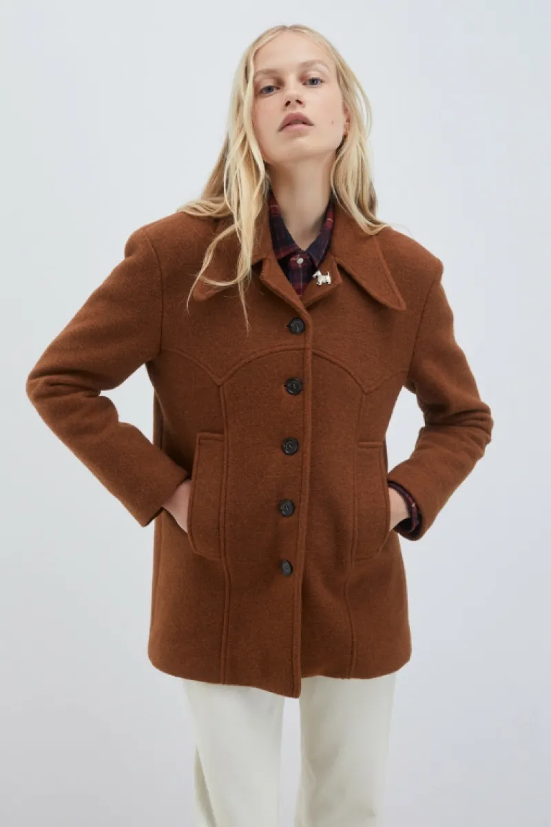 blazer_yellowstone_old_glory_4.webp Roy Rogers Capispalla>Blazer Yellowstone Old Glory MARRONE