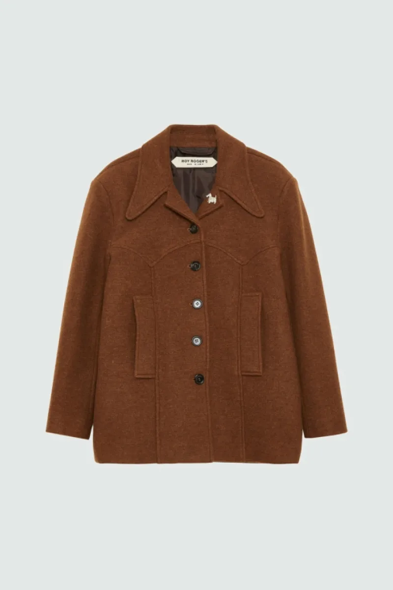 blazer_yellowstone_old_glory_7.webp Roy Rogers Capispalla>Blazer Yellowstone Old Glory MARRONE