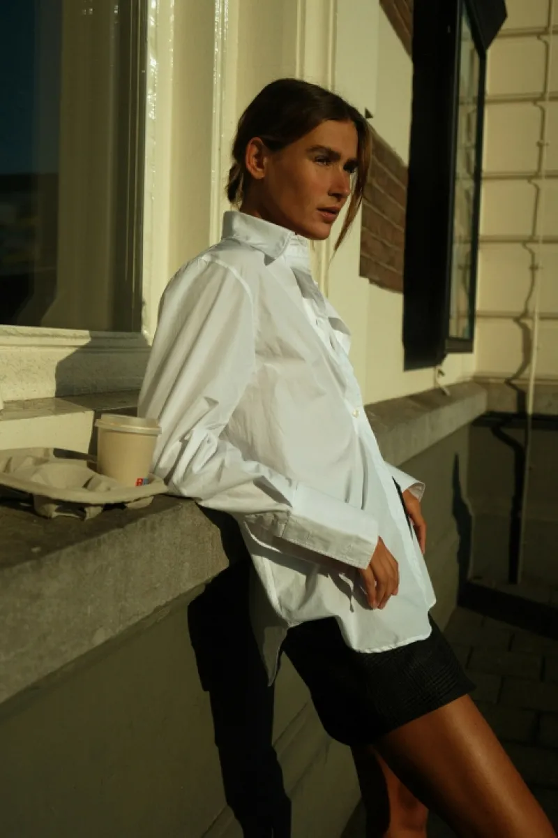 Roy Rogers Camicie>Camicia Mimi Popeline Washed