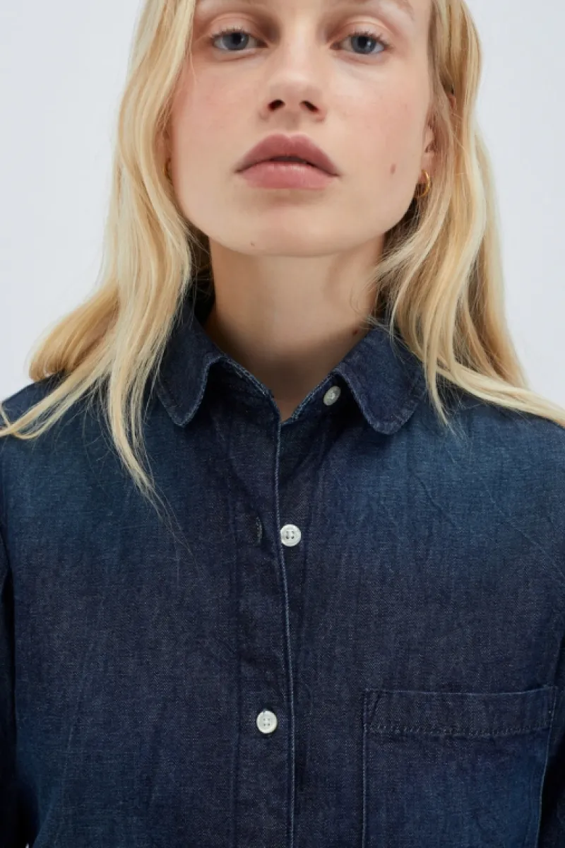 Roy Rogers Camicie>Camicia Tiny Denim BLU