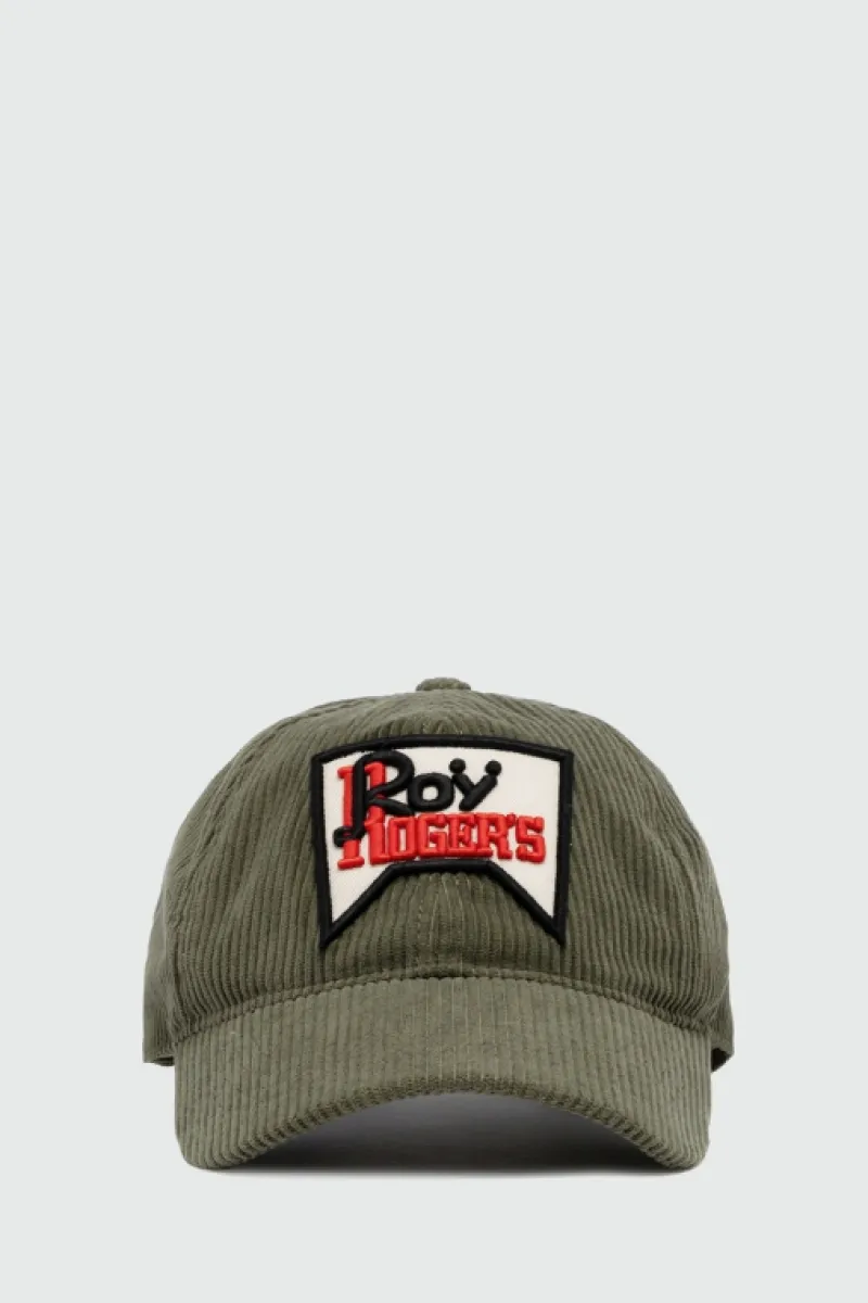 Roy Rogers Accessori>Cappello Baseball Corduroy VERDE