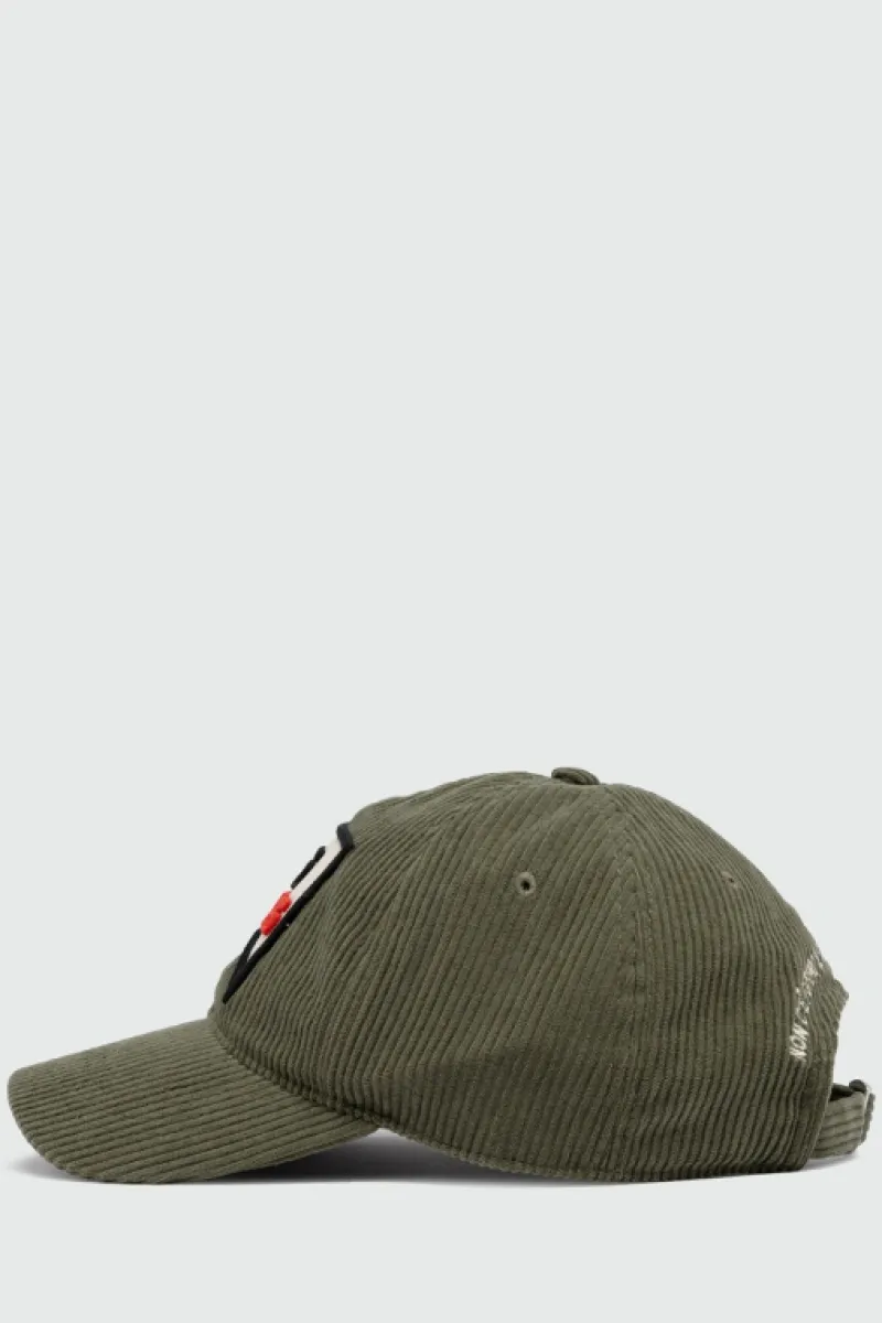 Roy Rogers Accessori>Cappello Baseball Corduroy VERDE