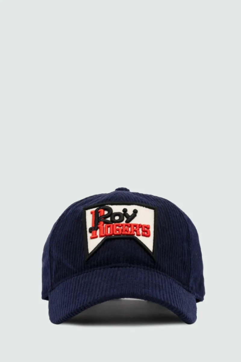 Roy Rogers Accessori>Cappello Baseball Corduroy BLU