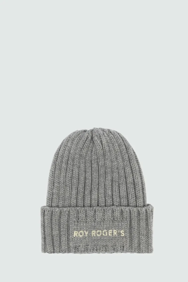 Roy Rogers Accessori>Cappello Beanie Fisherman GRIGIO