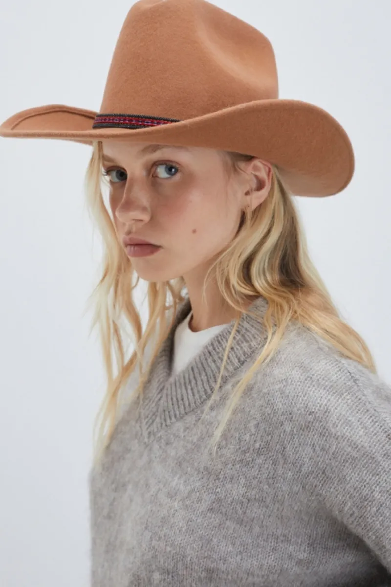 Roy Rogers Accessori>Cappello Cow Boy Old Glory BEIGE