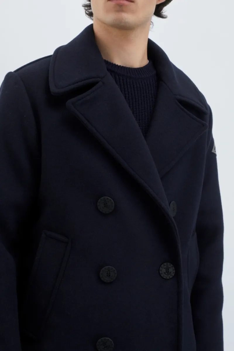 Roy Rogers Capispalla>Cappotto Melton BLU