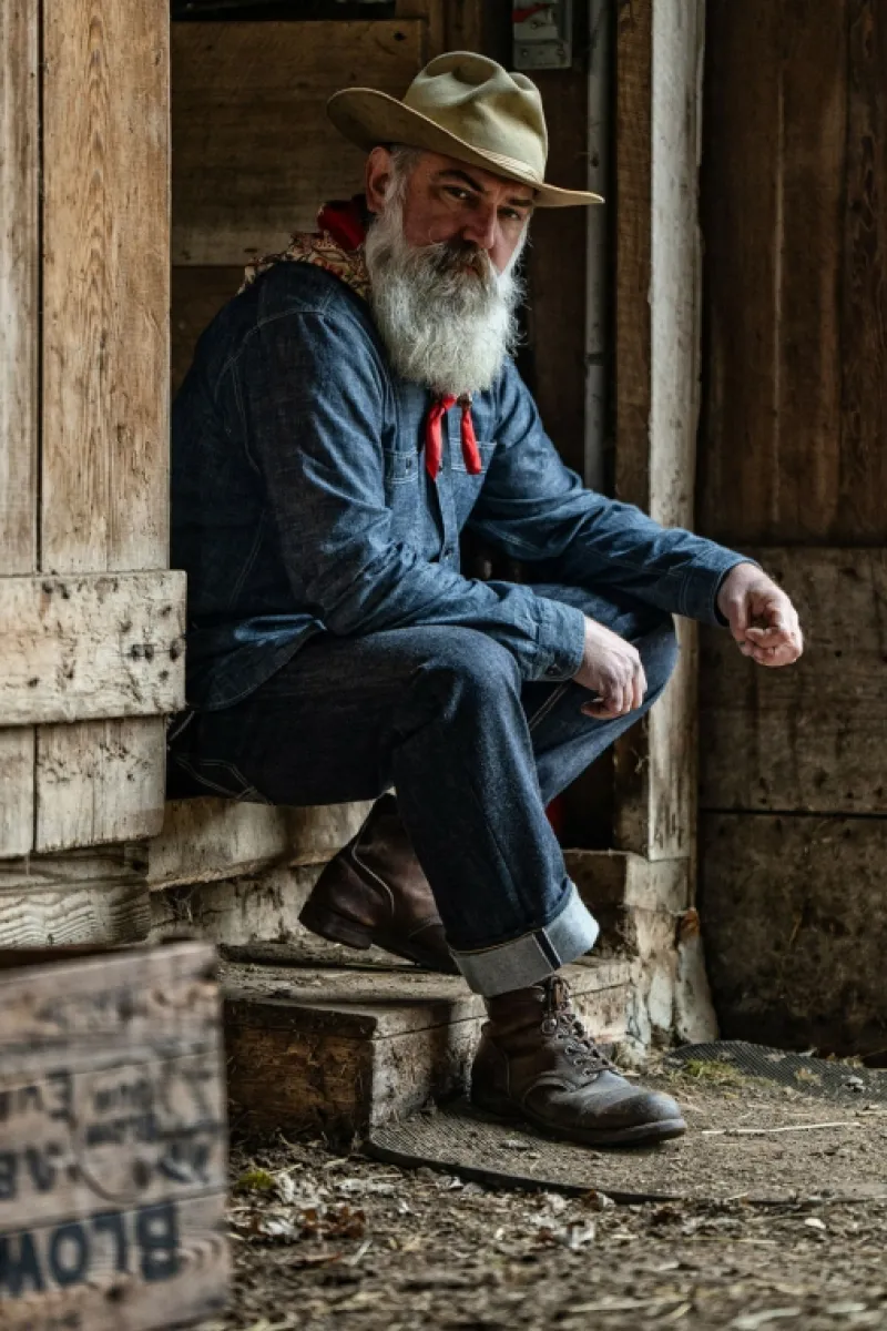 cult_wide_man_jap_selvedge_denim__raw_4-1.webp Roy Rogers Selvedge Bar | Regular>Cult Wide Man Jap Selvedge Denim 1947 Raw BLU