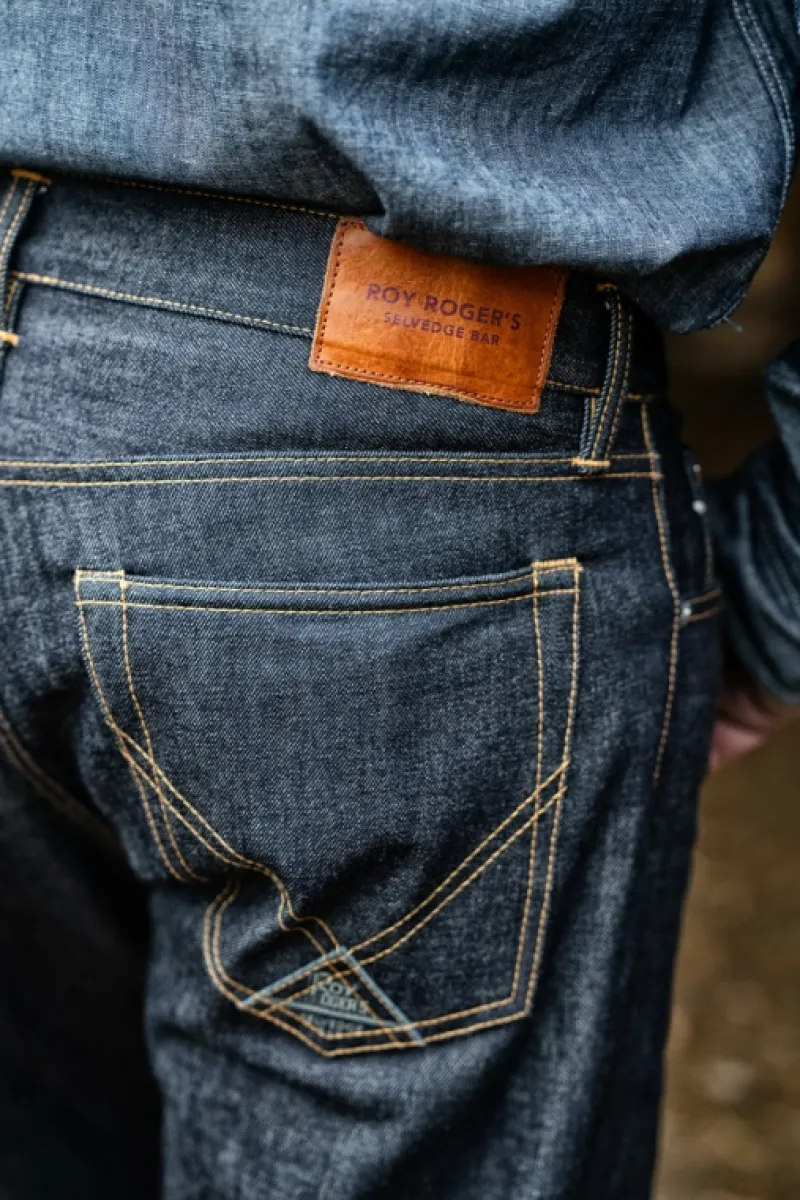 cult_wide_man_jap_selvedge_denim__raw_6-1.webp Roy Rogers Selvedge Bar | Regular>Cult Wide Man Jap Selvedge Denim 1947 Raw BLU