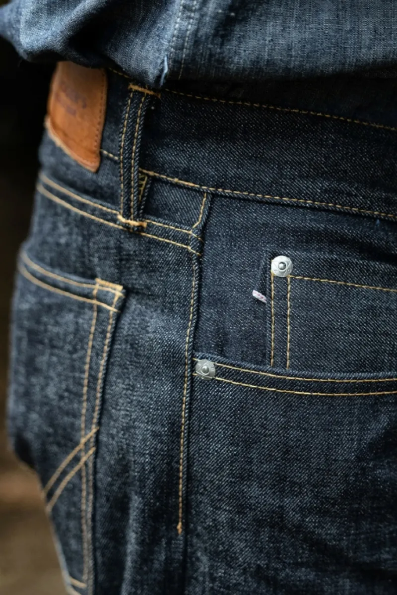 cult_wide_man_jap_selvedge_denim__raw_7-1.webp Roy Rogers Selvedge Bar | Regular>Cult Wide Man Jap Selvedge Denim 1947 Raw BLU