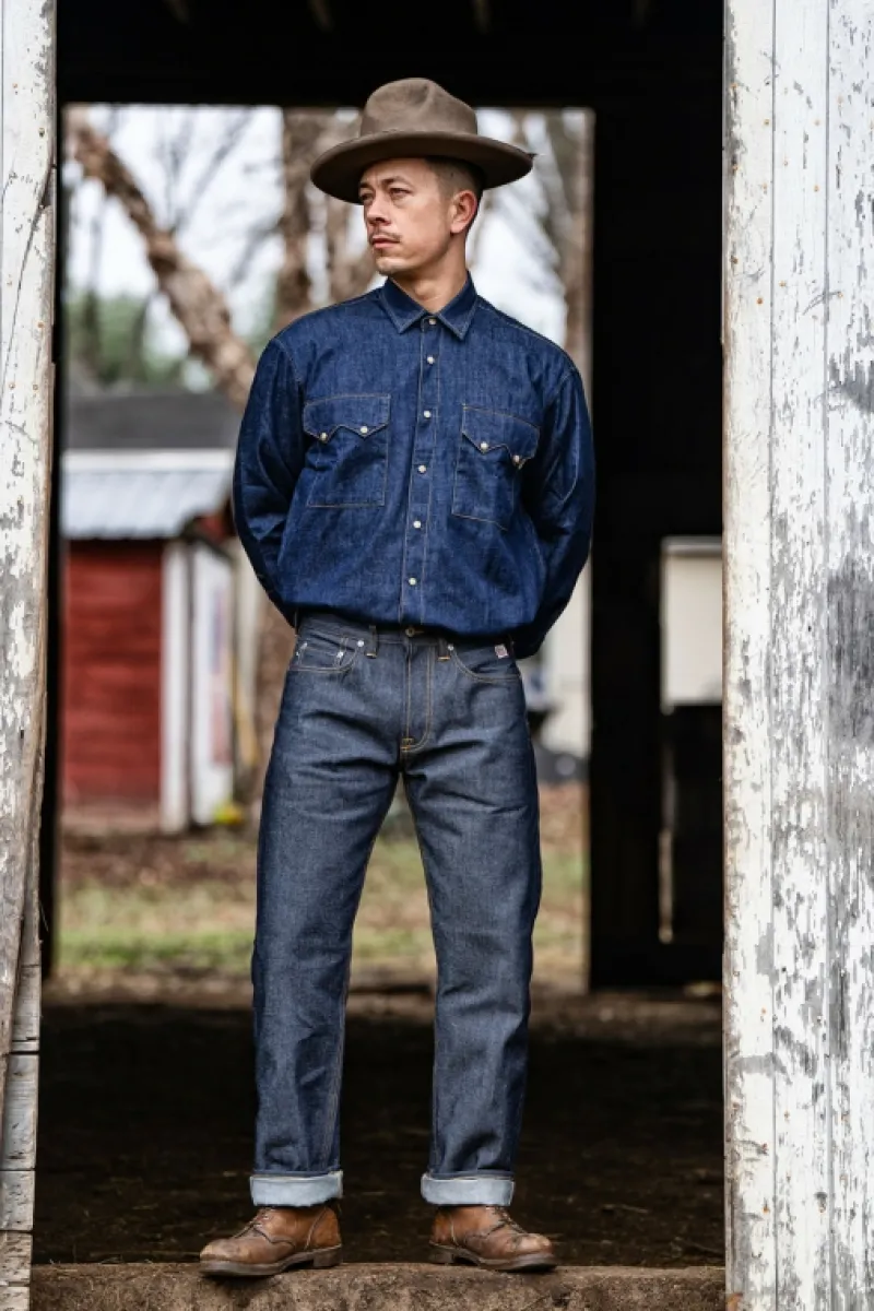 cult_wide_man_usa_selvedge_denim_raw_2.webp Roy Rogers Selvedge Bar | Jeans>Cult Wide Man U.s.a. Selvedge Denim Raw BLU