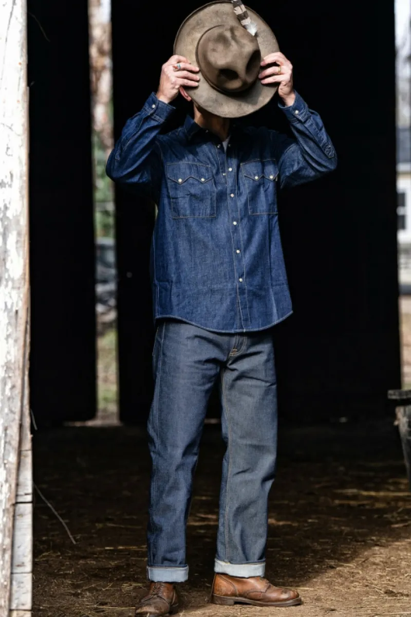 cult_wide_man_usa_selvedge_denim_raw_4.webp Roy Rogers Selvedge Bar | Jeans>Cult Wide Man U.s.a. Selvedge Denim Raw BLU