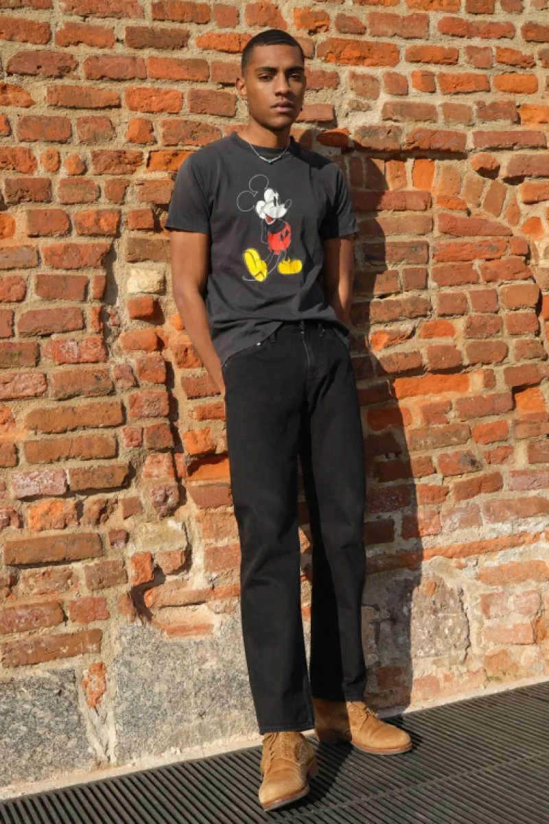 cult_wide_selvedge_bar_roy_rogers_black_denim_super_sw_2.webp Roy Rogers Selvedge Bar | Jeans>Cult Wide Selvedge Bar Roy Roger's Black Denim Super S.w. NERO