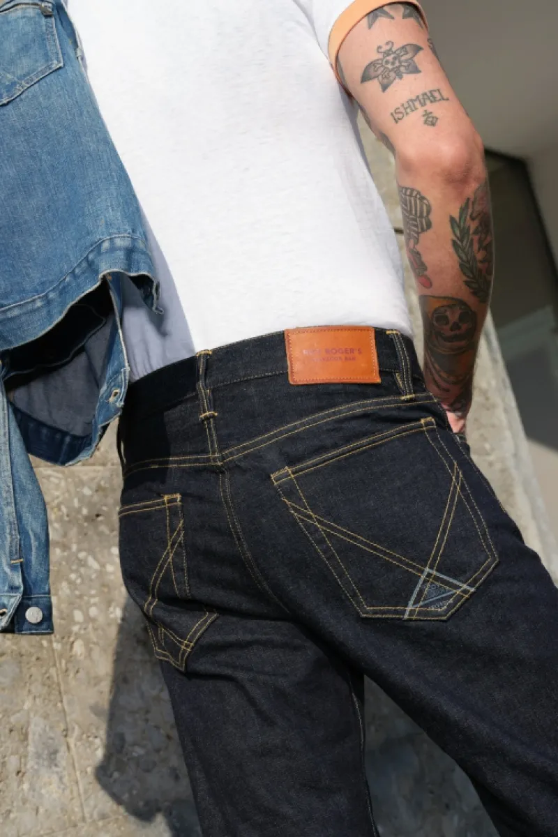 cult_wide_selvedge_bar_roy_rogers_denim_jap_rinse_4.webp Roy Rogers Selvedge Bar | Jeans>Cult Wide Selvedge Bar Roy Roger's Denim Jap Rinse BLU