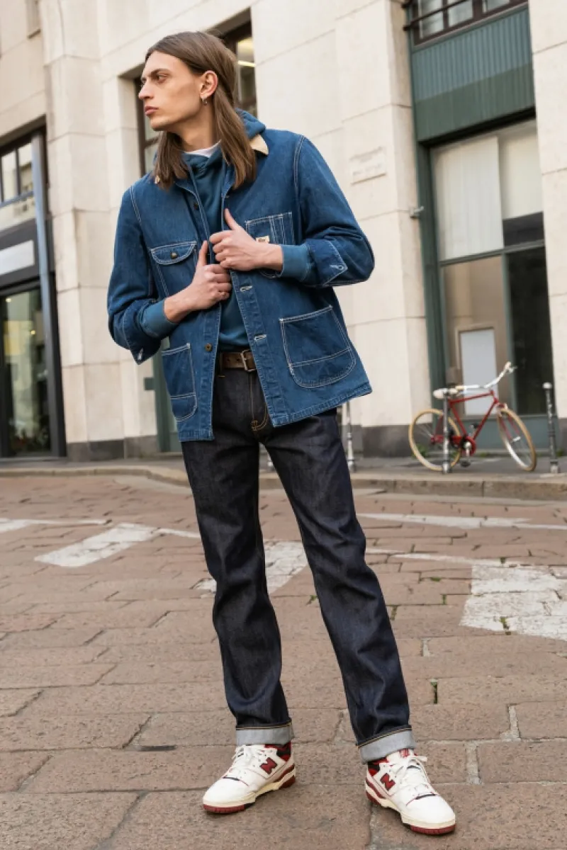 Roy Rogers Selvedge Bar | Jeans>Cult Wide Selvedge Bar Roy Roger's Denim Raw BLU