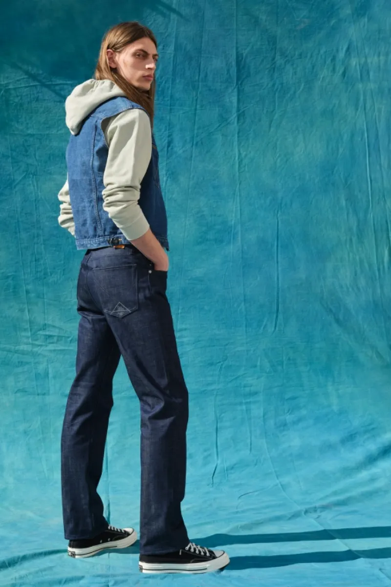 cult_wide_selvedge_bar_roy_rogers_org_denim_raw_3.webp Roy Rogers Selvedge Bar | Jeans>Cult Wide Selvedge Bar Roy Roger's Org. Denim Raw BLU
