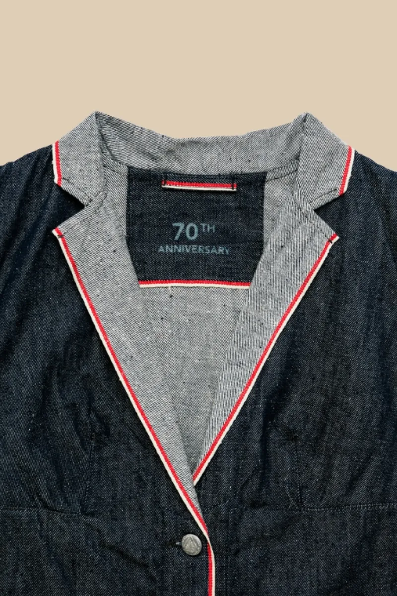 giacca_destrutturata_th_denim_cimosa_rinse_5.webp Roy Rogers Capispalla>Giacca Destrutturata 70th Denim Cimosa Rinse BLU