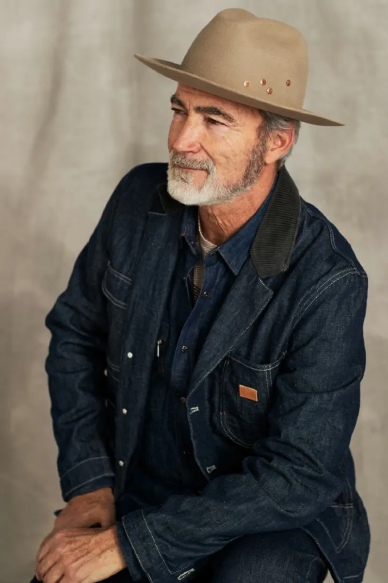 Roy Rogers Capispalla>Giacca Lavoro 70th Denim Cimosa Rinse BLU