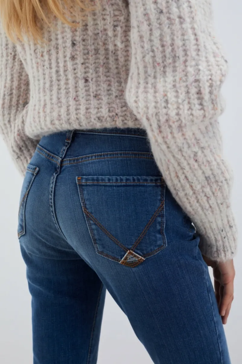 Roy Rogers Jeans | Slim>Jeans Flo High Recycled Zedd BLU