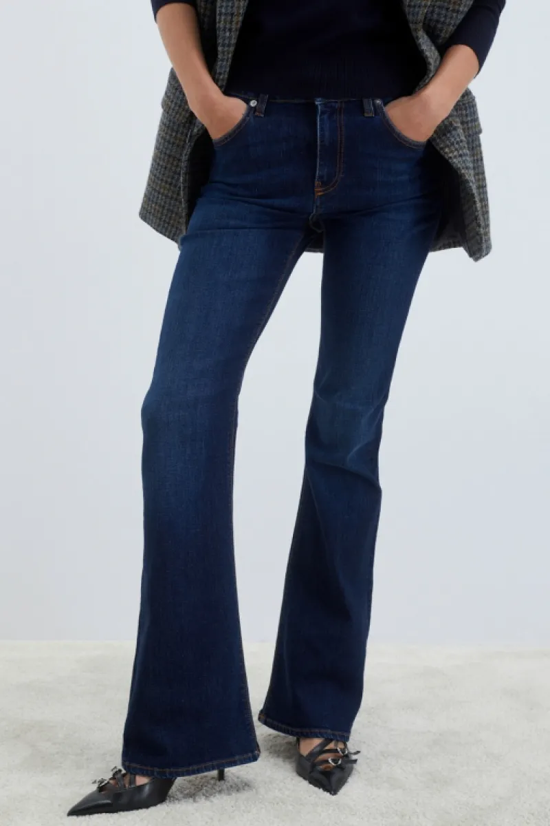 Roy Rogers Jeans | Flare And Bootcut>Jeans Il Roy Recycled Topic BLU