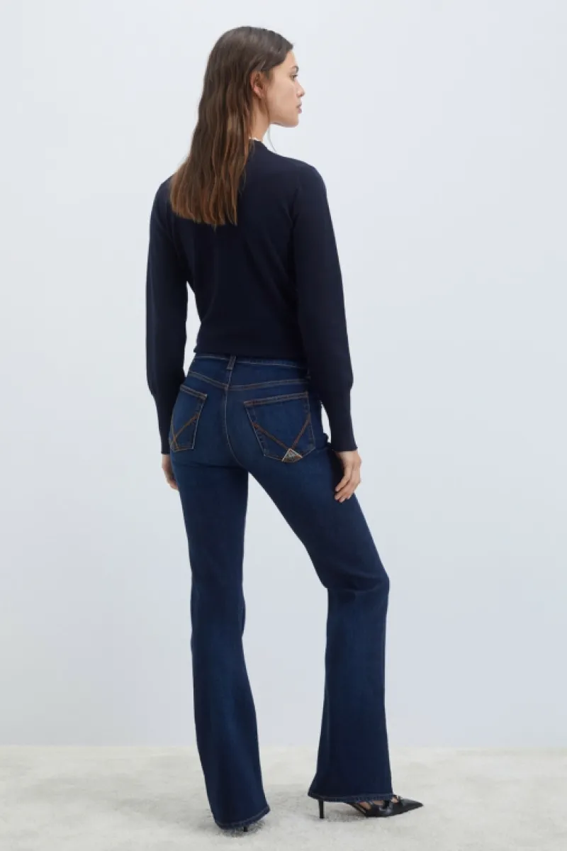 Roy Rogers Jeans | Flare And Bootcut>Jeans Il Roy Recycled Topic BLU