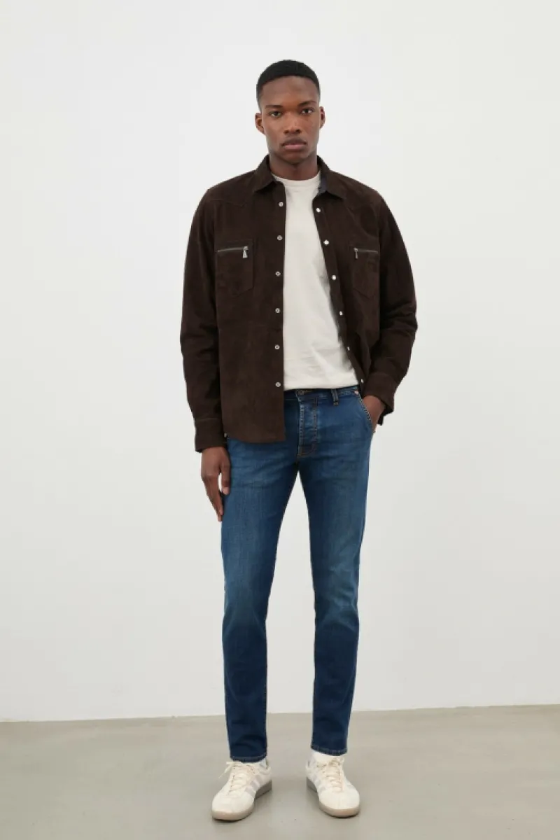 jeans_new_elias_carlin_4.webp Roy Rogers Jeans | Slim>Jeans New Elias Carlin BLU