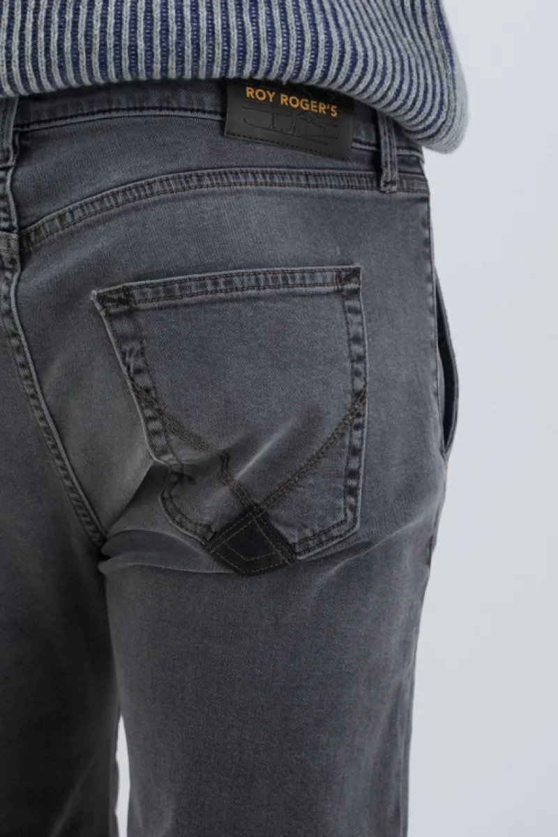 Roy Rogers Jeans | Slim>Jeans New Elias Special Livigno GRIGIO