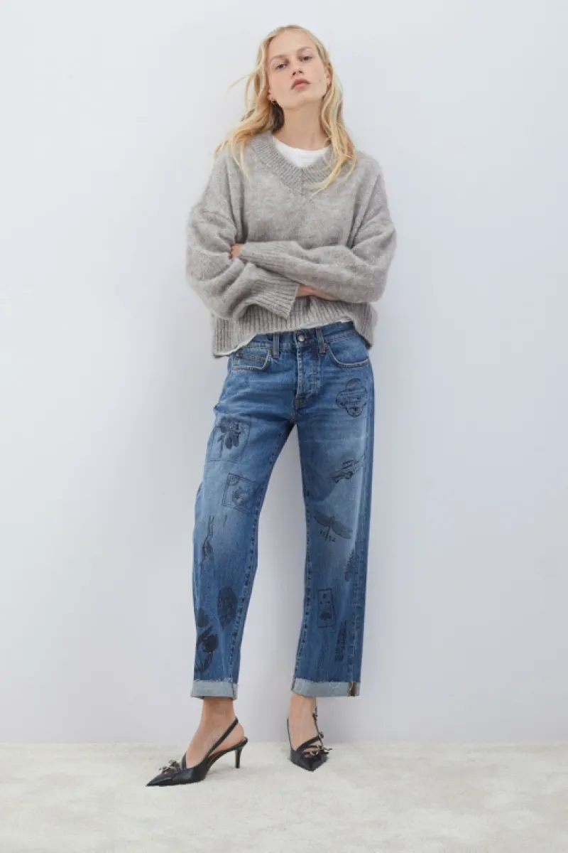 Roy Rogers Jeans | Boyfriend>Jeans New Oskar Fiction BLU