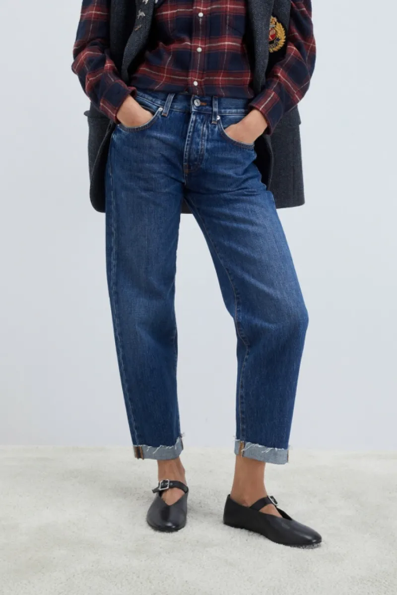 jeans_new_oskar_joel_2.webp Roy Rogers Jeans | Boyfriend>Jeans New Oskar Joel BLU