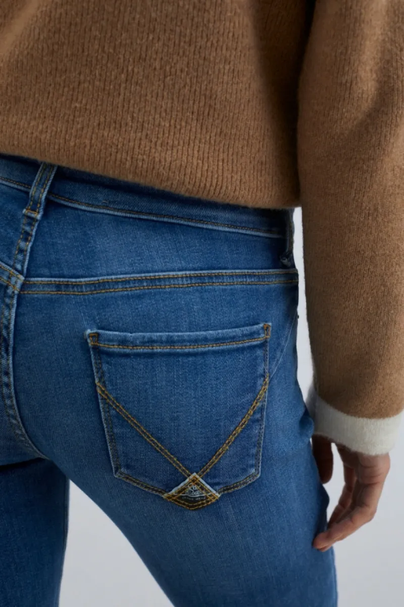 Roy Rogers Jeans | Skinny>Jeans Push Up Soft Stretch Green BLU