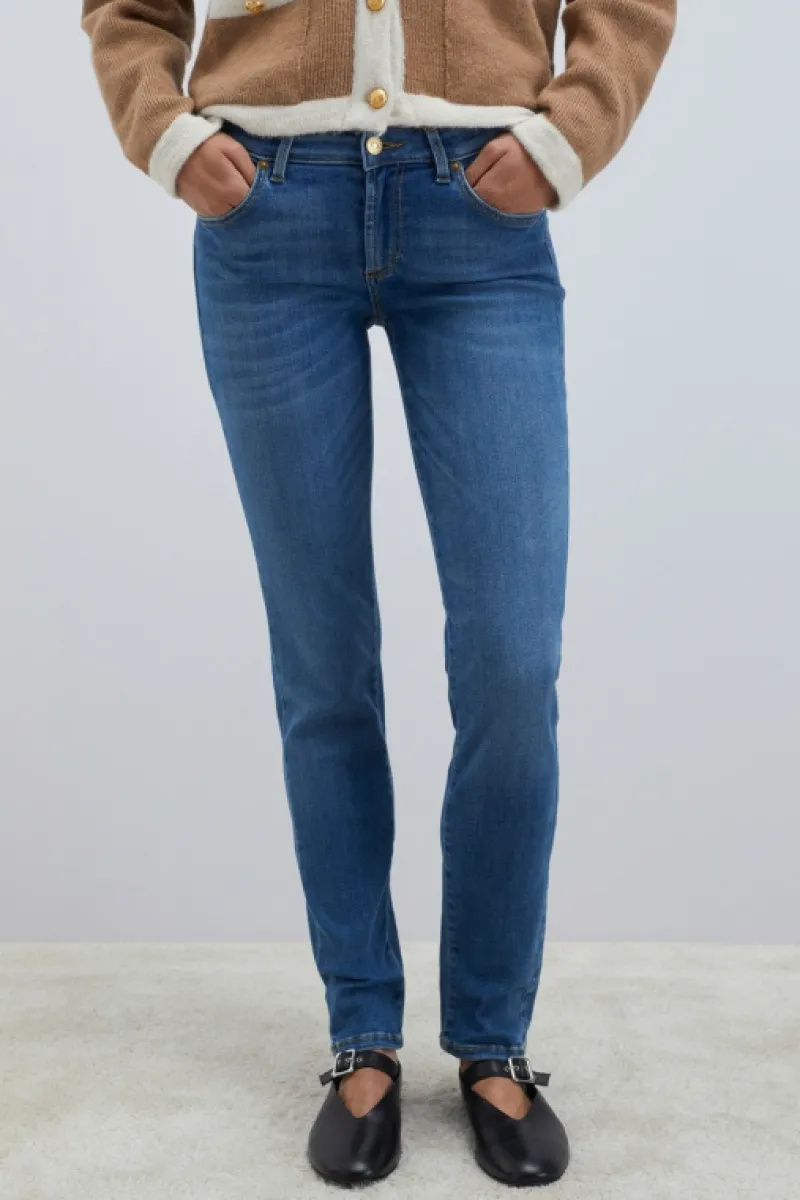 jeans_push_up_soft_stretch_green_2.webp Roy Rogers Jeans | Skinny>Jeans Push Up Soft Stretch Green BLU