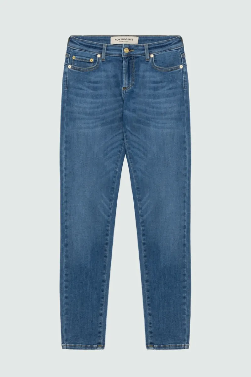 jeans_push_up_soft_stretch_green_5.webp Roy Rogers Jeans | Skinny>Jeans Push Up Soft Stretch Green BLU