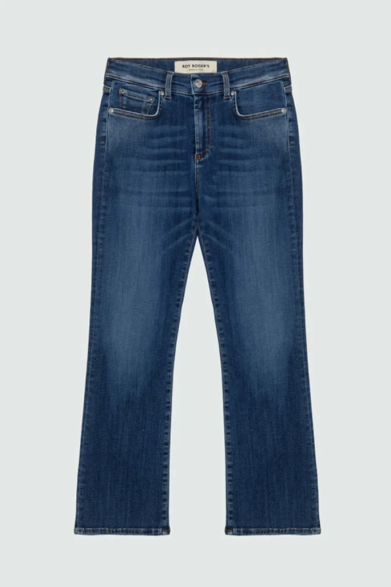 jeans_zandra_hem_soft_twins_6.webp Roy Rogers Jeans | Flare And Bootcut>Jeans Zandra Hem Soft Twins BLU
