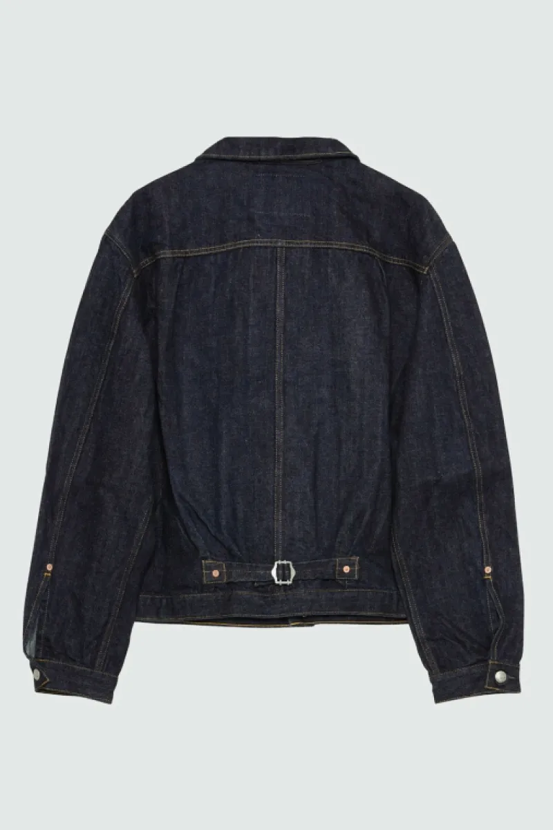 Roy Rogers Capispalla>Made In Japan-giacca Type X Selvedge Sun Dry BLU