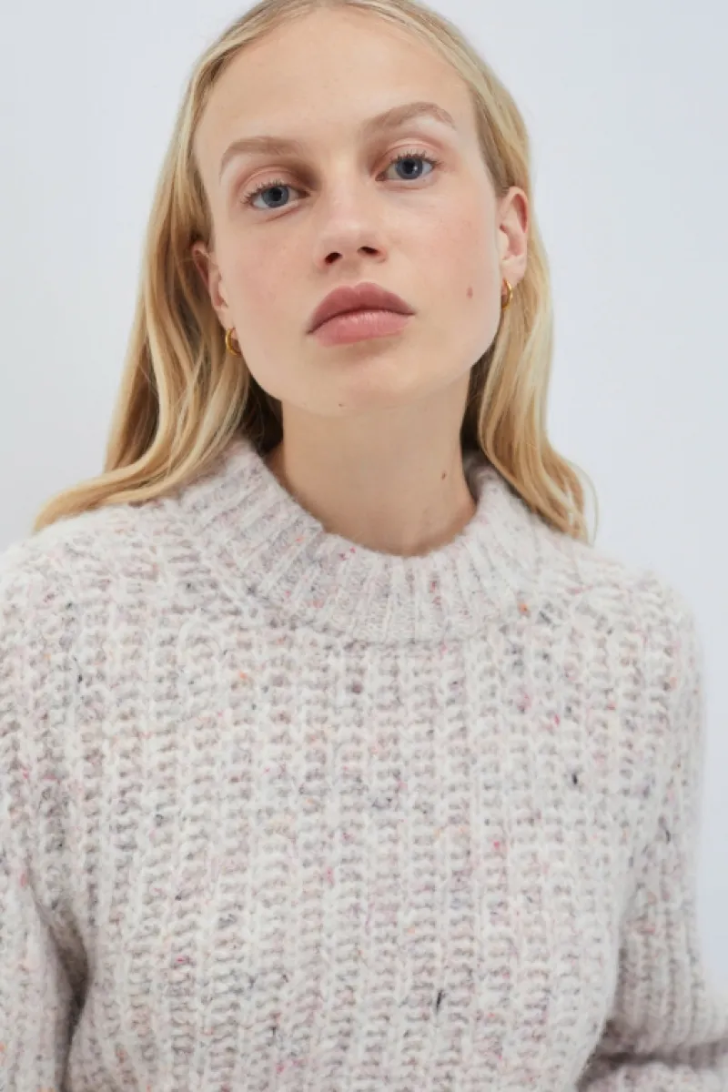 Roy Rogers Maglieria E Felpe>Maglia Girocollo Bottonato ROSA