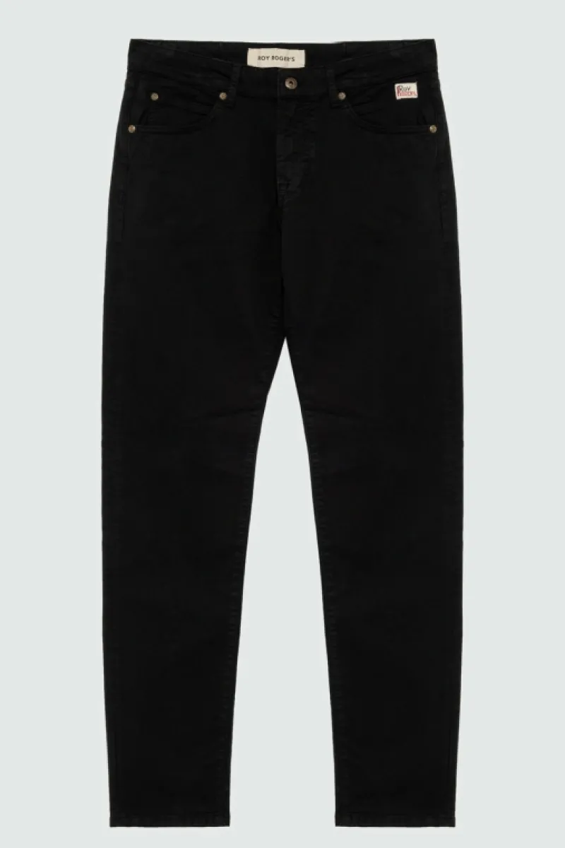 Roy Rogers Pantaloni>Pantalone 517 Plain In Gabardina BLU