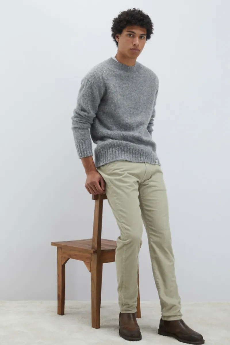 Roy Rogers Pantaloni>Pantalone 517 Plain In Velluto BIANCO