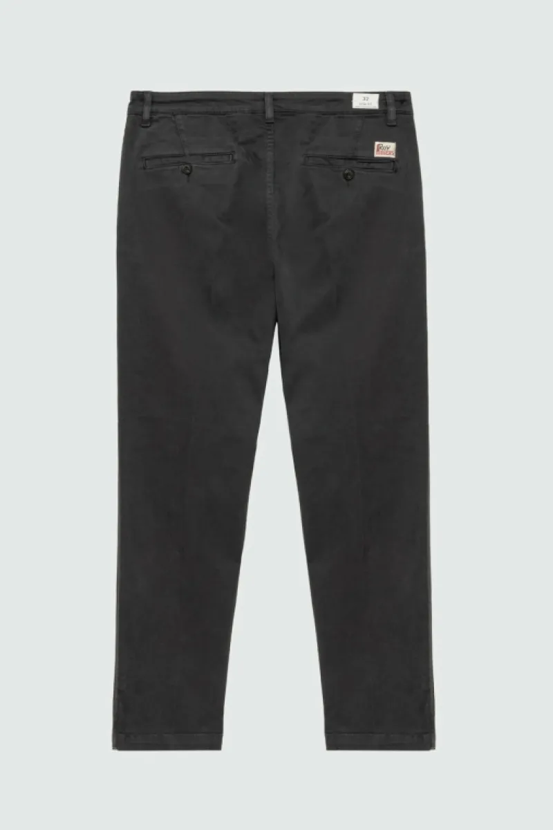 Roy Rogers Pantaloni>Pantalone Chino Smart In Gabardina GRIGIO