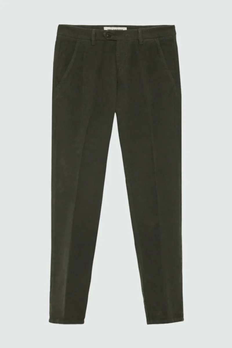 Roy Rogers Pantaloni>Pantalone New Rolf In Velluto VERDE