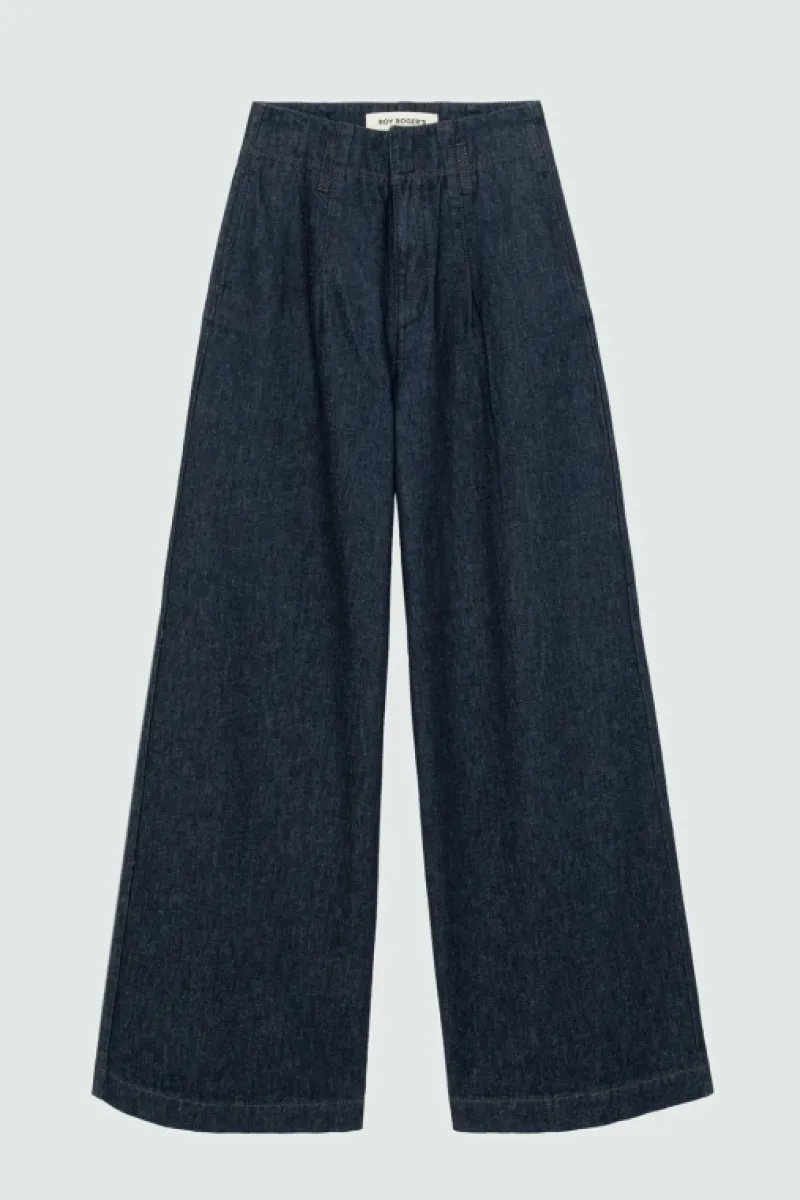 Roy Rogers Pantaloni E Gonne>Pantalone Vendome Denim Rinse BLU