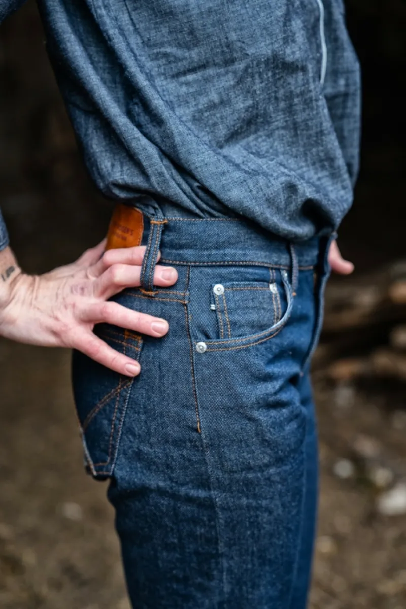 sofia_woman_jap_selvedge_denim_rinse_4.webp Roy Rogers Selvedge Bar | Jeans>Sofia Woman Jap Selvedge Denim Rinse BLU