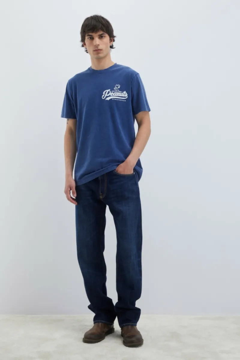 Roy Rogers Polo E T-shirts>T-shirt Girocollo Small Snoopy BLU