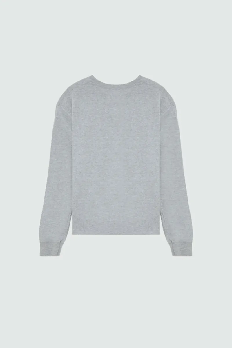 Roy Rogers Polo E T-shirts>T-shirt Vintage Stampa Boston GRIGIO