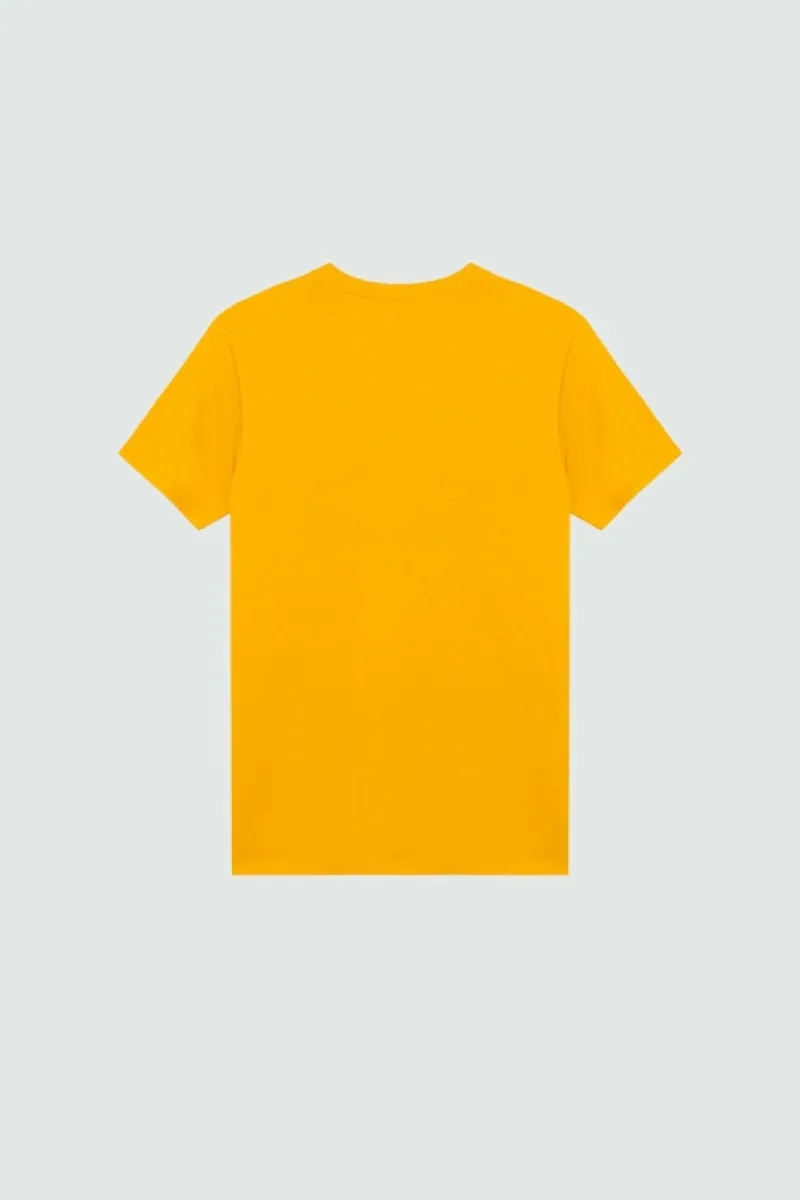 Roy Rogers Polo E T-shirts>T-shirt Vintage Stampa Wildcats GIALLO